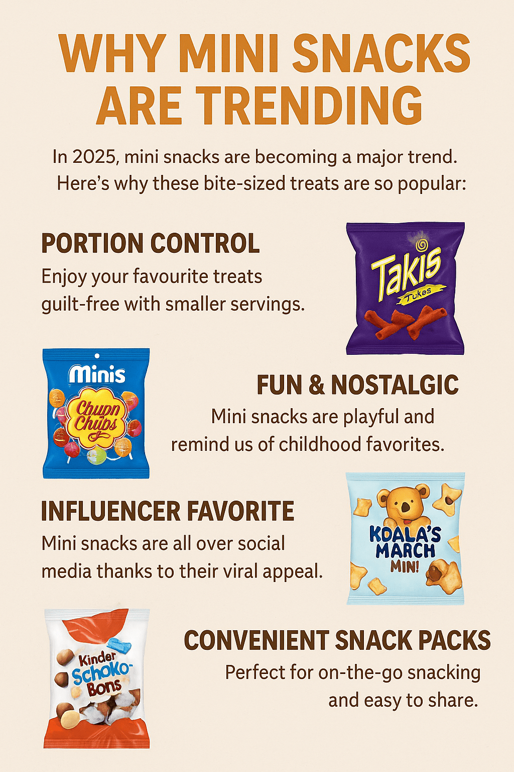 Why Do So Many Snacks Now Come in Mini Versions? – The Mini Snack Trend Explained - InOutSnackz
