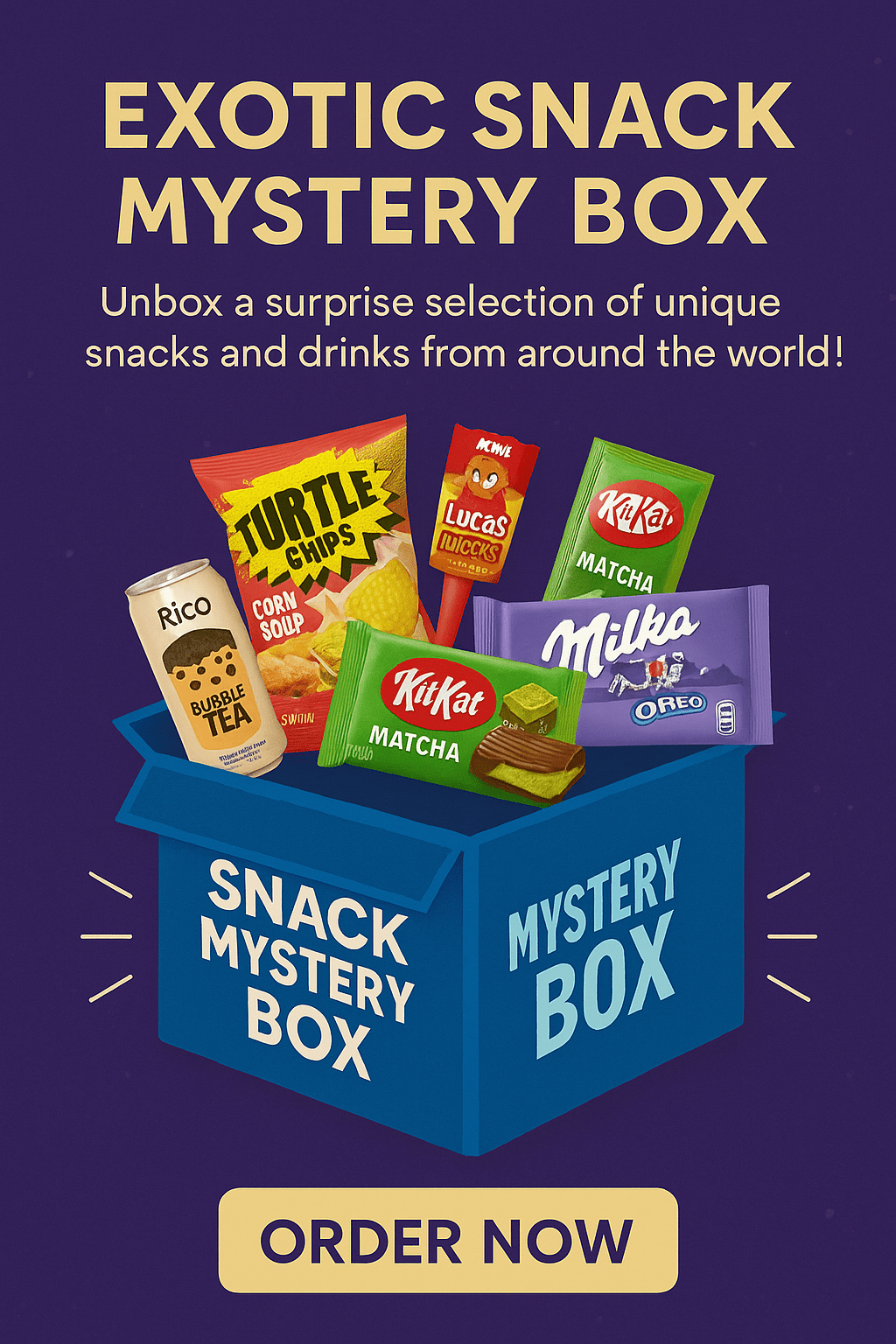 Why the Exotic Snack Mystery Box Is the Ultimate Treat for Global Foodies - InOutSnackz