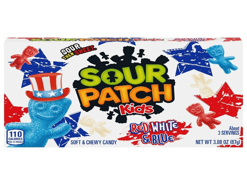 USA 🇺🇸 - Sour Patch Kids Red White & Blue