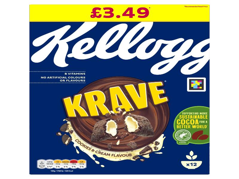 UK 🇬🇧 - Krave Cookies & Cream Cereal