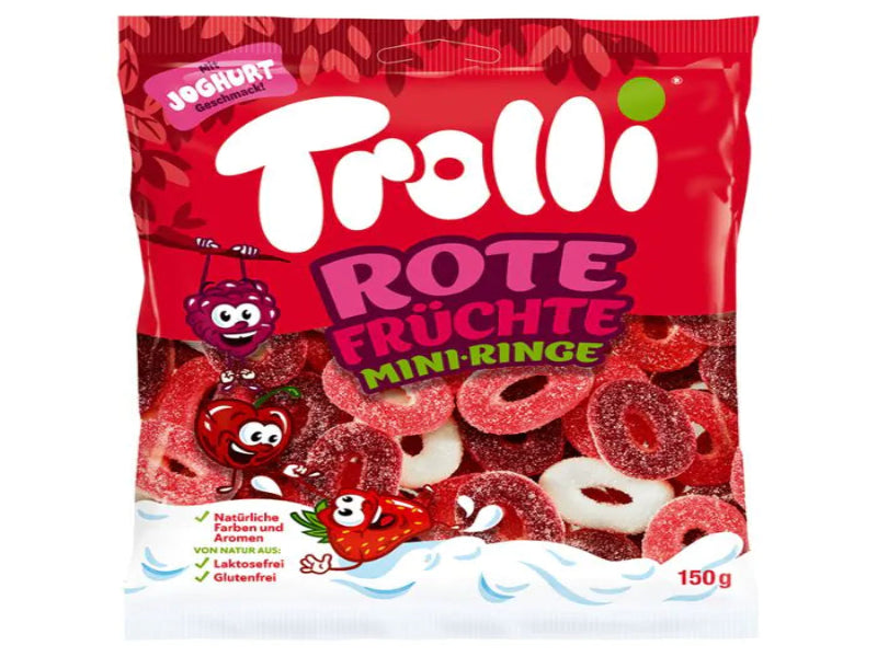 Germany 🇩🇪 - Trolli Red Fruit Mini Rings