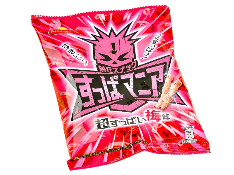 Japan 🇯🇵 - Frito-Lay Sour Mania Corn Snacks Super Sour Plum