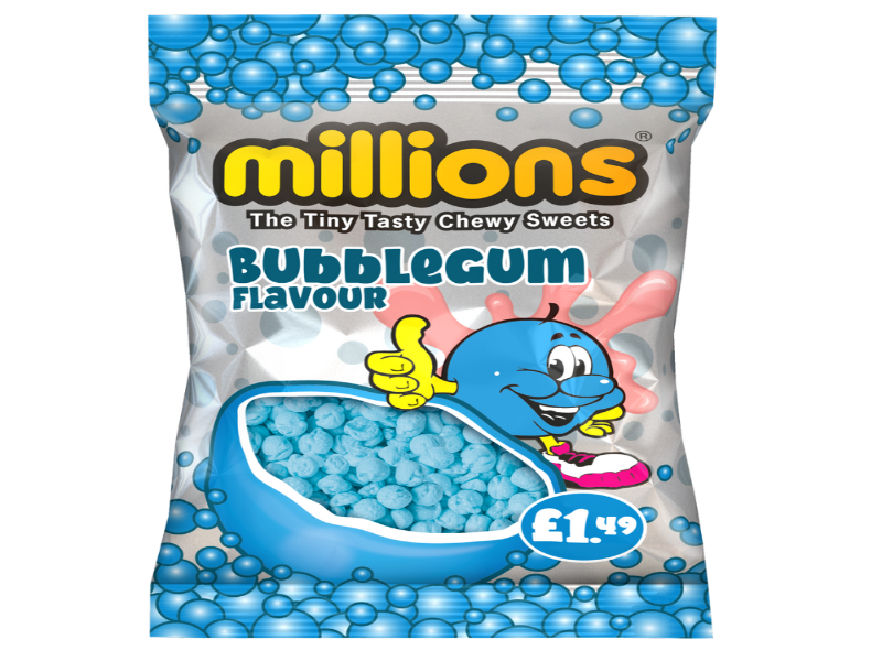 UK 🇬🇧 - Millions Tiny Tasty Chewy Sweets Bubblegum