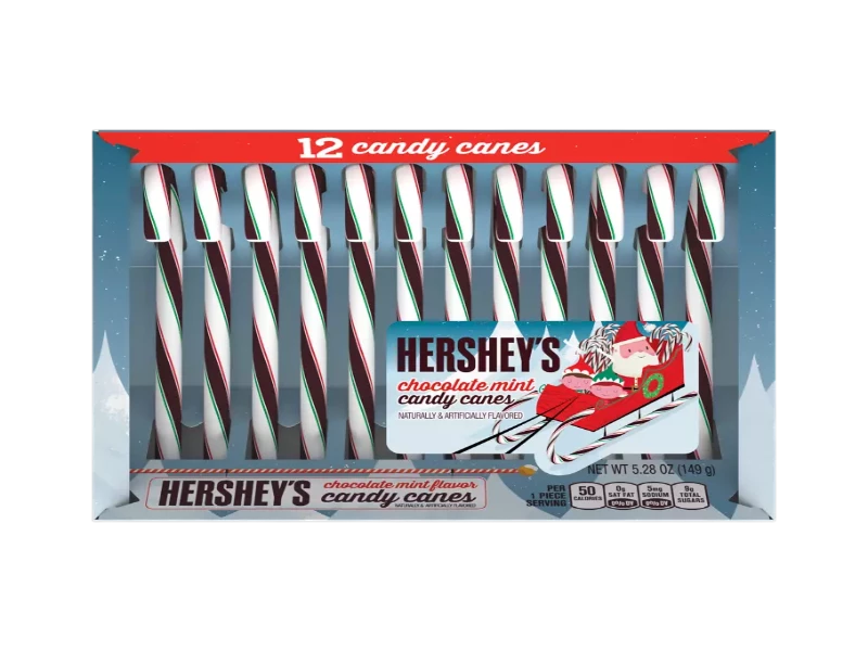 USA 🇺🇸 - Hershey's Chocolate Mint Candy Canes