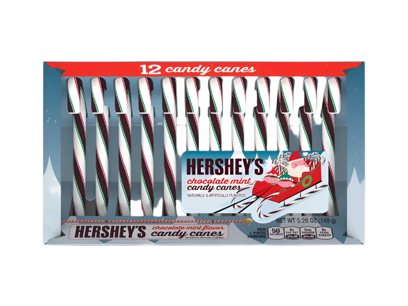 USA 🇺🇸 - Hershey's Chocolate Mint Candy Canes