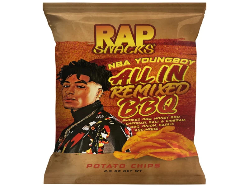 USA 🇺🇸 - Rap Snacks NBA Youngboy All In Remixed BBQ