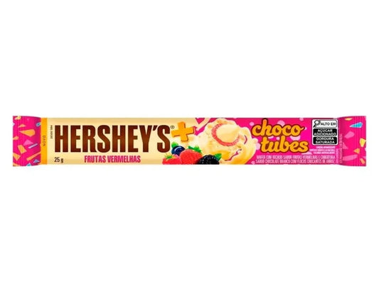 Brazil 🇧🇷 - Hershey's Choco Tubes Red Fruit Flavor