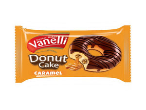 Turkey 🇹🇷 - Vanelli Donut Cocoa Coated Cake with Caramel Sauce