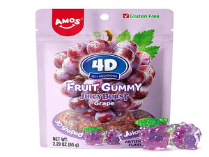 الولايات المتحدة الأمريكية 🇺🇸 - 4D Fruit Gummy Juicy Burst Grape