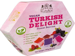 Turkey 🇹🇷 - Rochefleur Vegan Turkish Delight Forest Berries