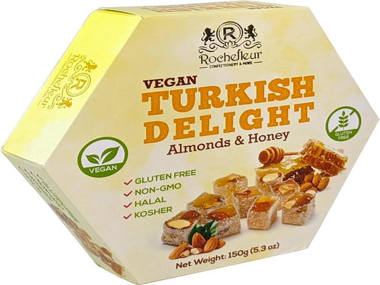 Turkey 🇹🇷 - Rochefleur Vegan Turkish Delight Almond & Honey