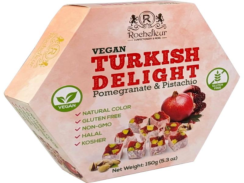 Turkey 🇹🇷 - Rochefleur Vegan Turkish Delight Pomegranate & Pistachio