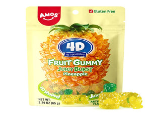 الولايات المتحدة الأمريكية 🇺🇸 - 4D Fruit Gummy Juicy Burst Pineapple