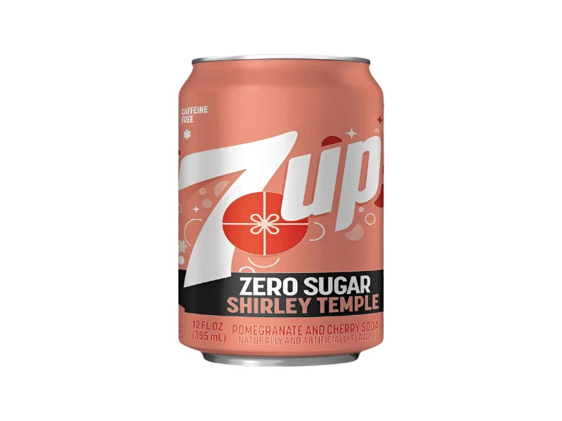 USA 🇺🇸 - 7UP Shirley Temple Zero Sugar