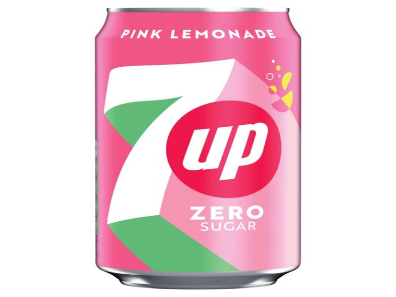 UK 🇬🇧 - 7Up  Pink Lemonade Zero Sugar.
