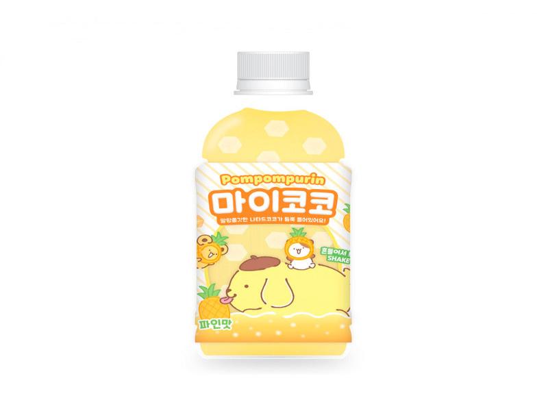 Korea 🇰🇷 - Misty My Coco Drink Pompompurin Pineapple