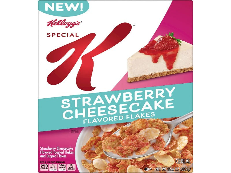 USA 🇺🇸 - Kellogg's Special K Strawberry Cheesecake