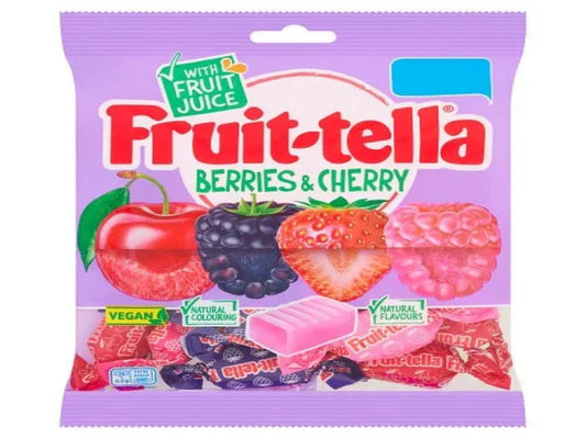 UK 🇬🇧 - Fruit-Tella Berries & Cherry