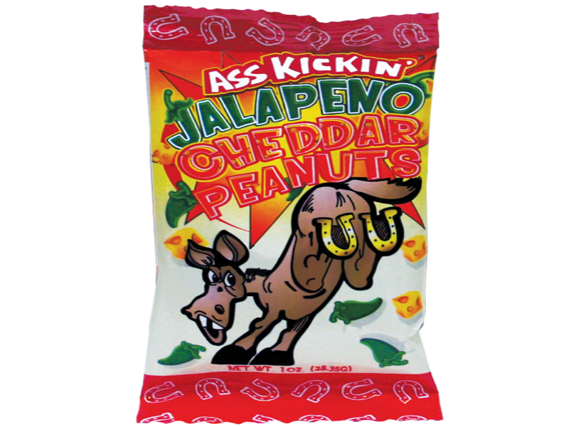 USA 🇺🇸 - Ass Kickin' Jalapeno Cheddar Honey Peanuts