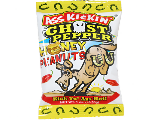 USA 🇺🇸 - Ass Kickin' Ghost Pepper Honey Peanuts