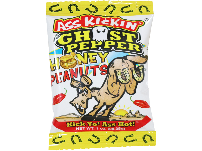 USA 🇺🇸 - Ass Kickin' Ghost Pepper Honey Peanuts