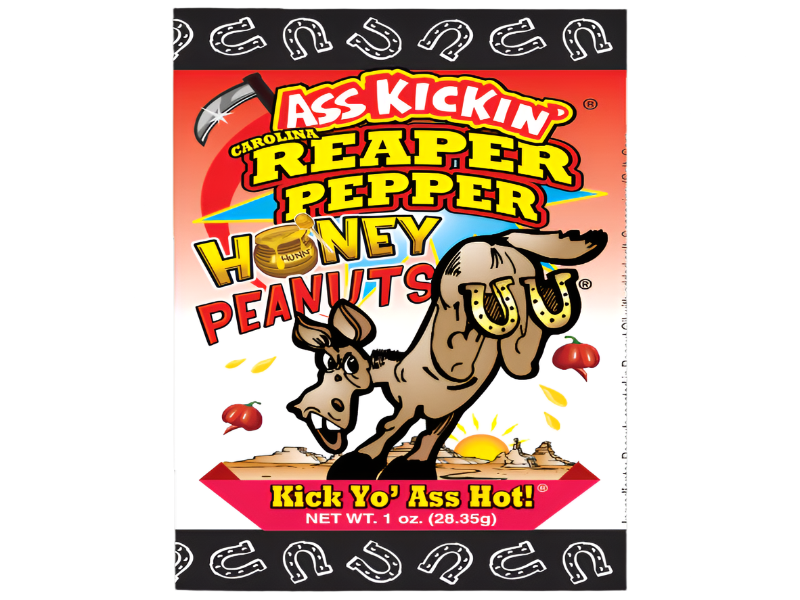 USA 🇺🇸 - Ass Kickin' Carolina Reaper Honey Peanuts