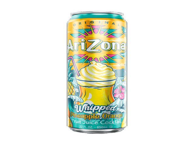 USA 🇺🇸 - AriZona Whipped Pineapple Orange Fruit Juice Cocktail