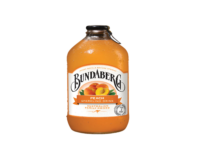 Australia 🇦🇺 - Bundaberg Peach Sparkling Drink