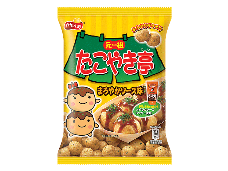 Japan 🇯🇵 - Calbee Takoyaki Tei Corn Puff 