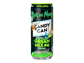 Netherlands 🇳🇱 - Candy Can Rick and Morty Green Mix #6 Sour Apple.
