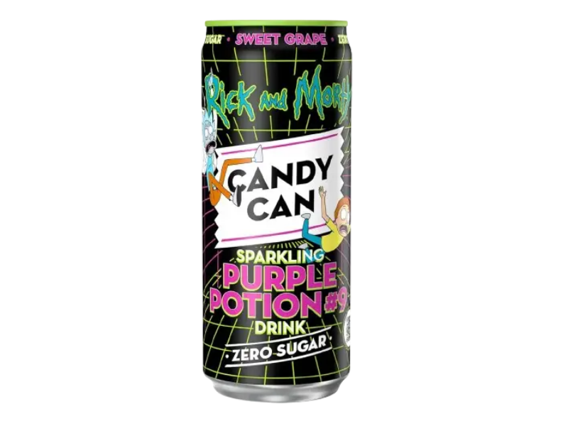 Netherlands 🇳🇱 - Candy Can Rick and Morty Purple Mix #9 Sweet Grape.