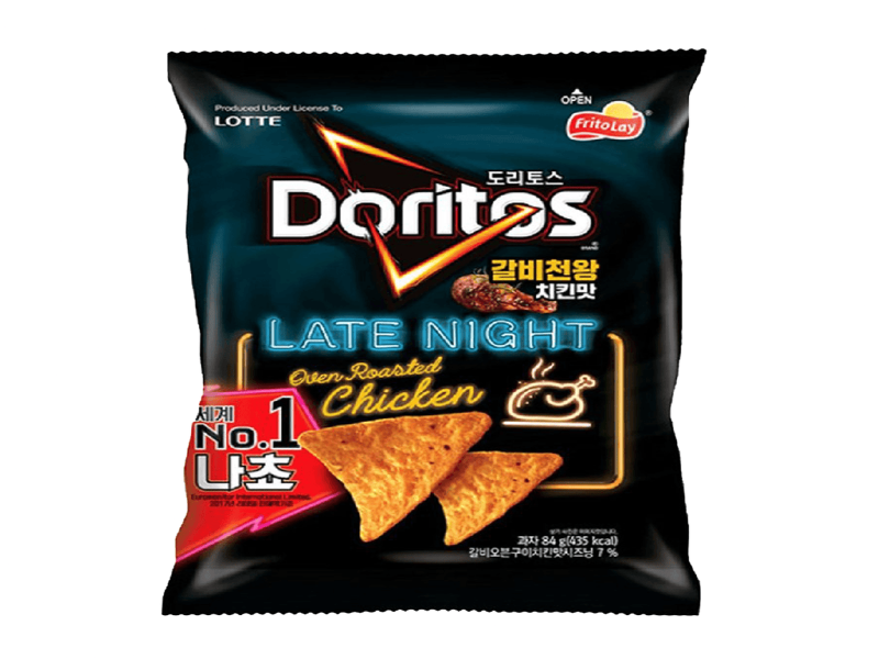 South Korea 🇰🇷 - Doritos Late Night Oven Roasted Chicken.