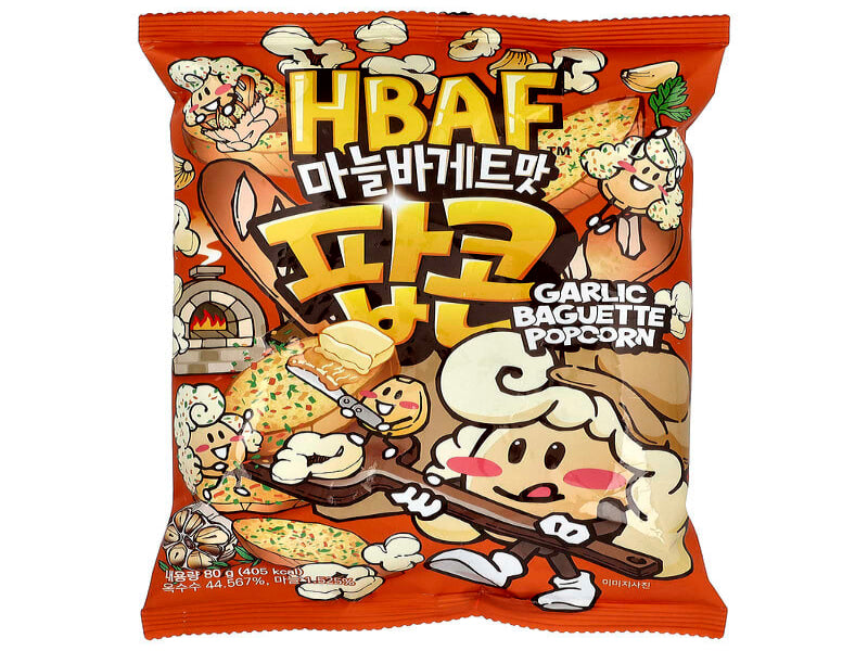 South Korea 🇰🇷 - HBAF Garlic Baguette Popcorn