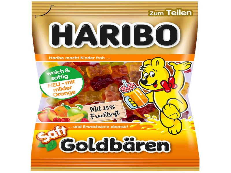 Germany 🇩🇪 - Haribo Saft Goldbaren