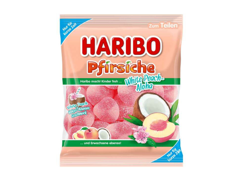 Germany 🇩🇪 - Haribo White Peach Aloha