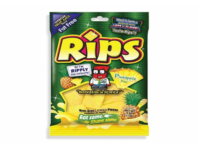 USA 🇺🇸 - Rips Bite-Sized Pieces Pineapple