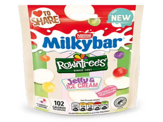 UK 🇬🇧 - Milkybar X Rowntree's Jelly and Ice Cream