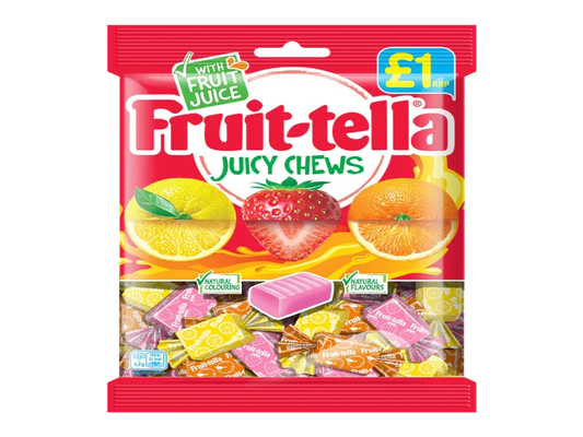 UK 🇬🇧 - Fruit-Tella Juicy Chews