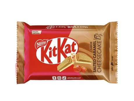 Brazil 🇧🇷 - Kit Kat Salted Caramel Cheesecake