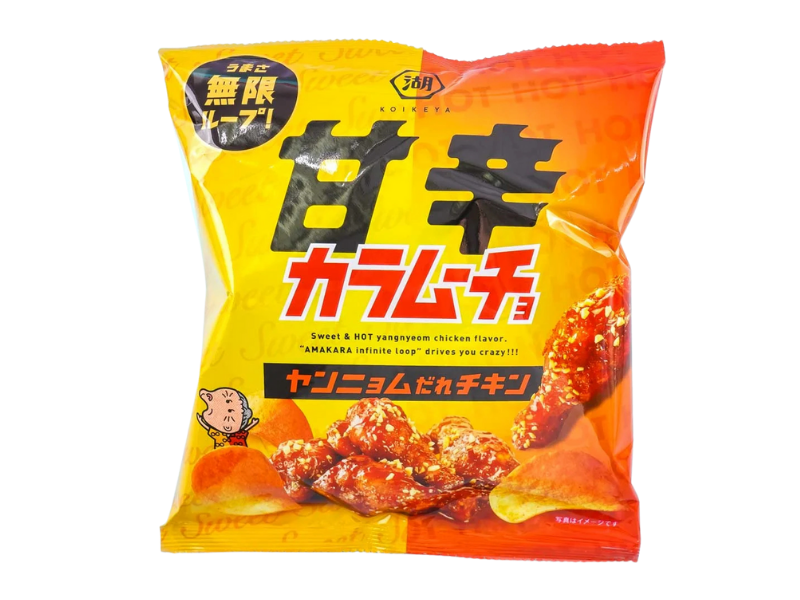 Japan 🇯🇵 - Koikeya Karamucho Sweet & Hot Chicken