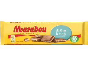 Sweden 🇸🇪 - Marabou Dream Crisp Hazelnut Nougat.