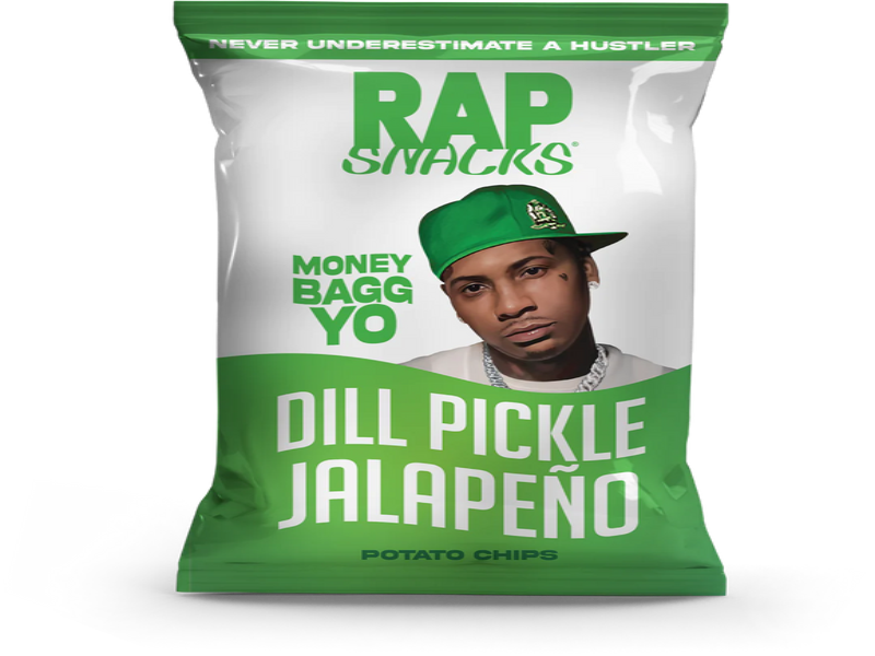 USA 🇺🇸 - Rap Snacks Moneybagg Yo Dill Pickle Jalapeno
