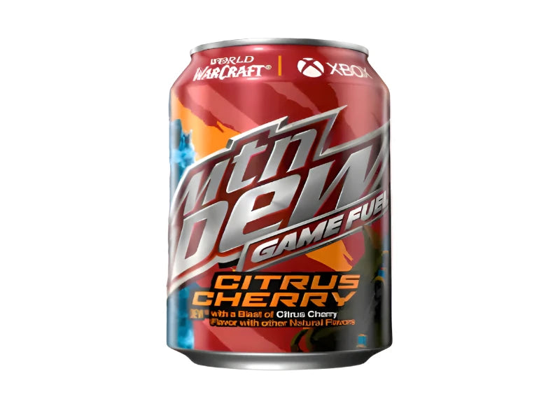 USA 🇺🇸 - Mountain Dew Game Fuel Citrus Cherry