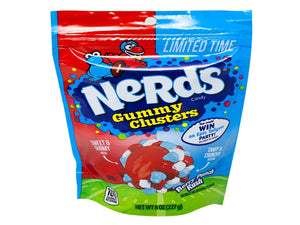 USA 🇺🇸 - Nerds Gummy Clusters Berry Punch Rush