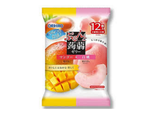 Japan 🇯🇵 - Orihiro Jelly Mango and White Peach