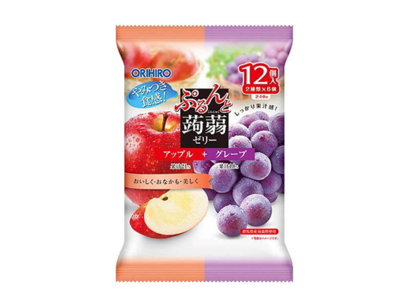 Japan 🇯🇵 - Orihiro Konjac Jelly Apple And Grape