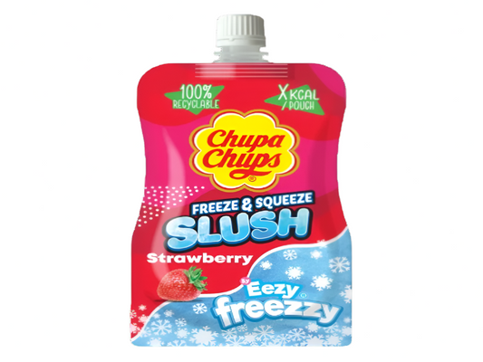 UK 🇬🇧 - Chupa Chups Slush Pouch Strawberry