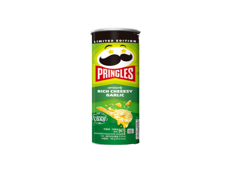 South Korea 🇰🇷 - Pringles Seriously Rich Cheesy Garlic.