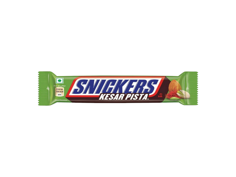 India 🇮🇳 - Snickers Kesar Pista