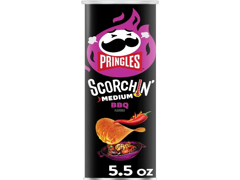 USA 🇺🇸 - Pringles Scorchin' Medium BBQ